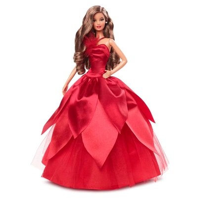 Barbie Mutlu Yıllar Bebeği Kumral HBY05