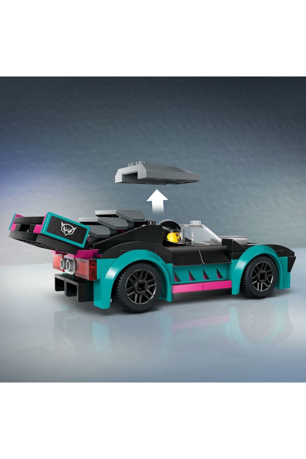 Lego® City Yarış Arabası ve Araba Taşıyıcı Kamyon 60406
