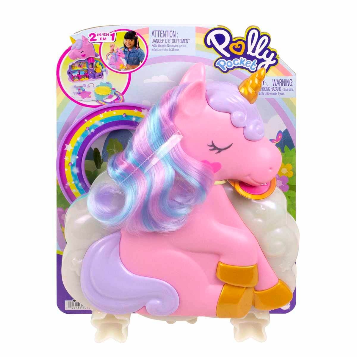 Polly Pocket Tek Boynuzlu Atın Güzellik Salonu HKV51 