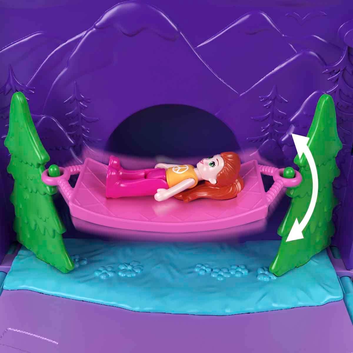 Polly Pocket Dönüşebilen Evcil Hayvan Karavanı Oyun Seti JCC22
