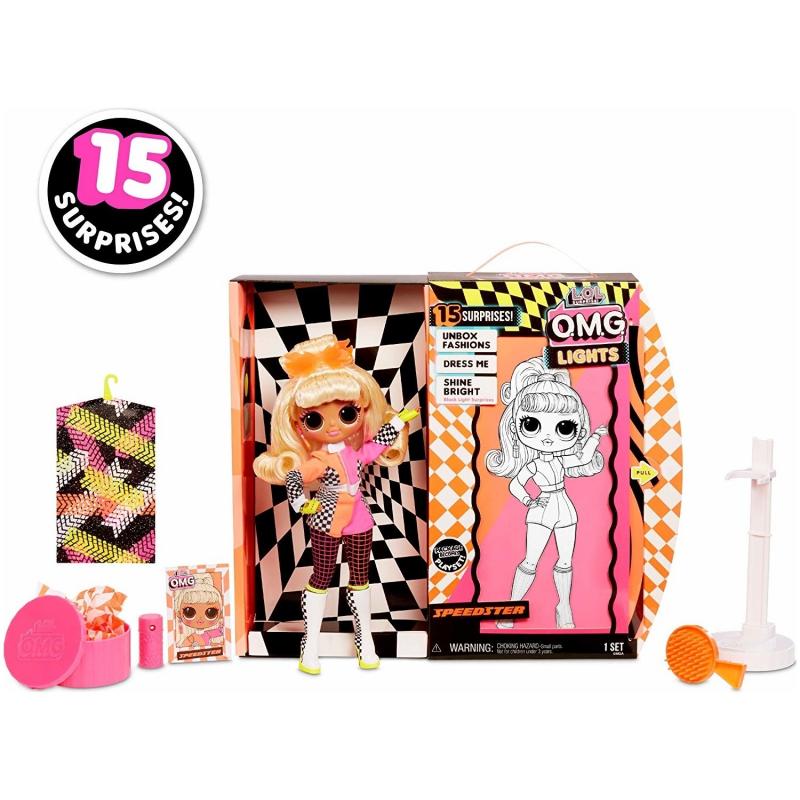 L.O.L. Surprise OMG Lights Çok Gizli Bebekler Neon - Speedster