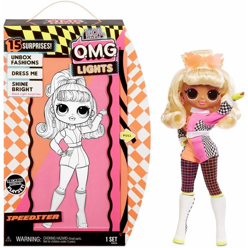 L.O.L. Surprise OMG Lights Çok Gizli Bebekler Neon - Speedster