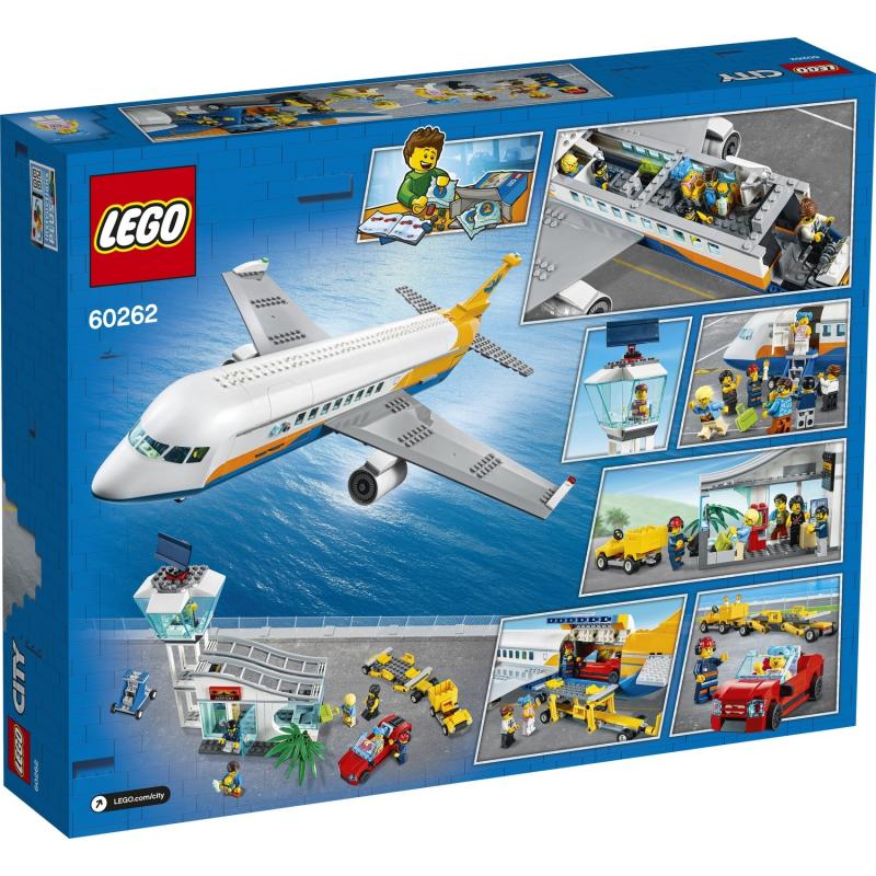 LEGO City Yolcu Uçağı 60262 Yapım Seti 669 Parça