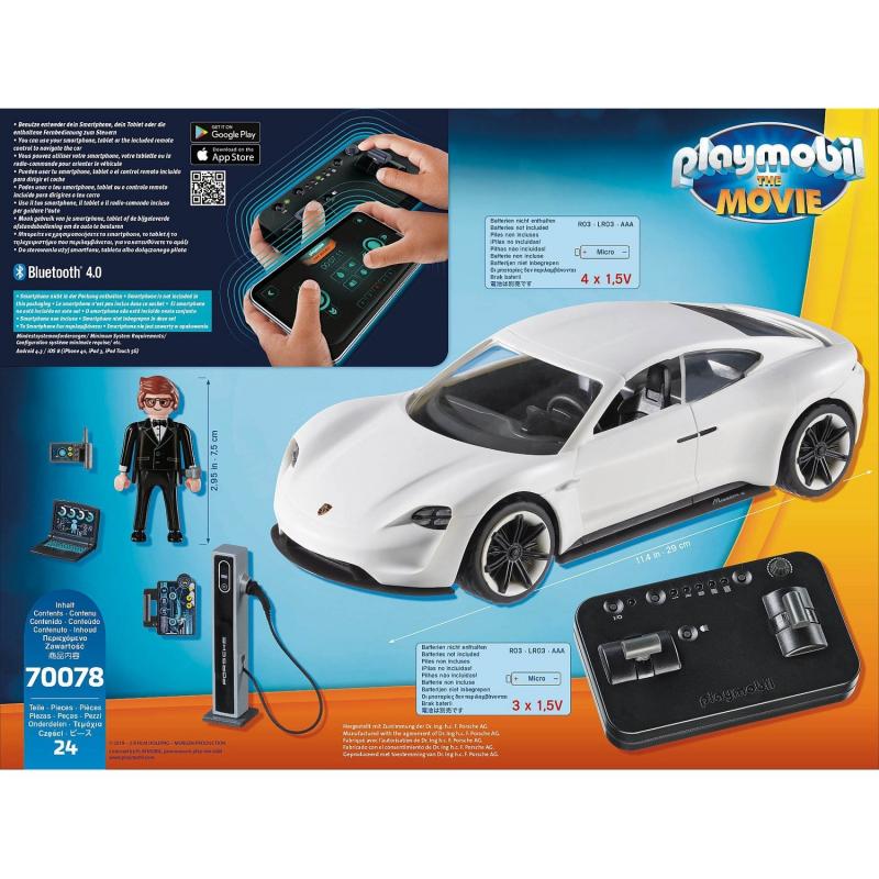Playmobil 70078 Porsche Rc Bluetooth Uzaktan Kumandalı Araba