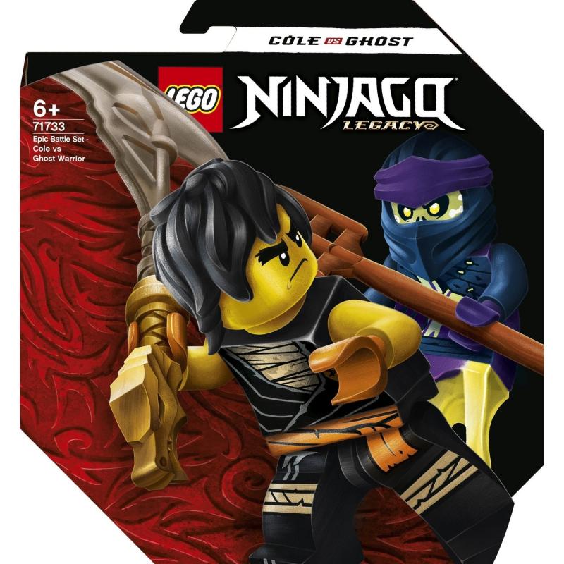LEGO® NINJAGO® Efsanevi Savaş Seti - Cole ile Hayalet Savaşçı 71733