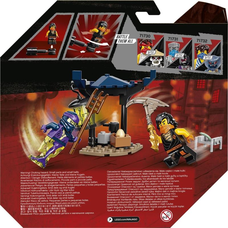 LEGO® NINJAGO® Efsanevi Savaş Seti - Cole ile Hayalet Savaşçı 71733