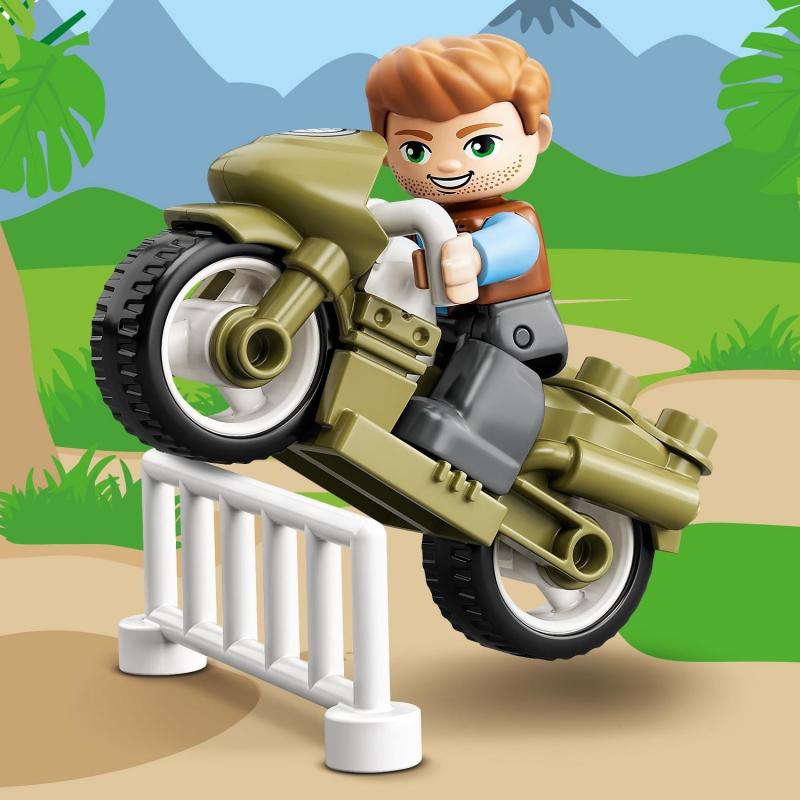 LEGO® Duplo® Jurassic World T. Rex ve Triceratops Dinozor Kaçışı 10939