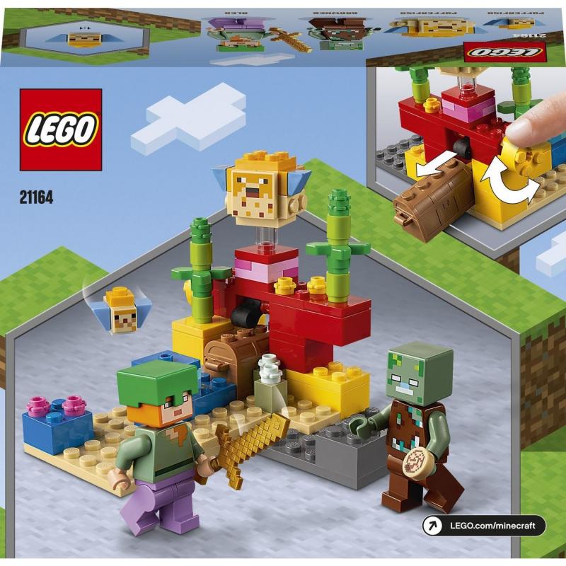 LEGO® Minecraft™ Mercan Kayalığı 21164