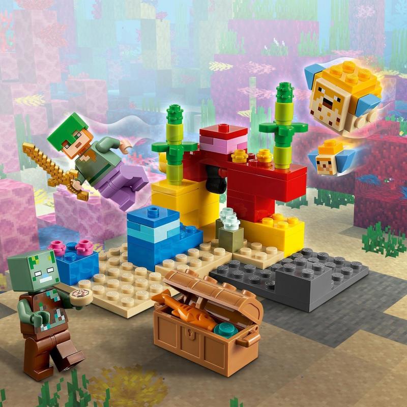 LEGO® Minecraft™ Mercan Kayalığı 21164