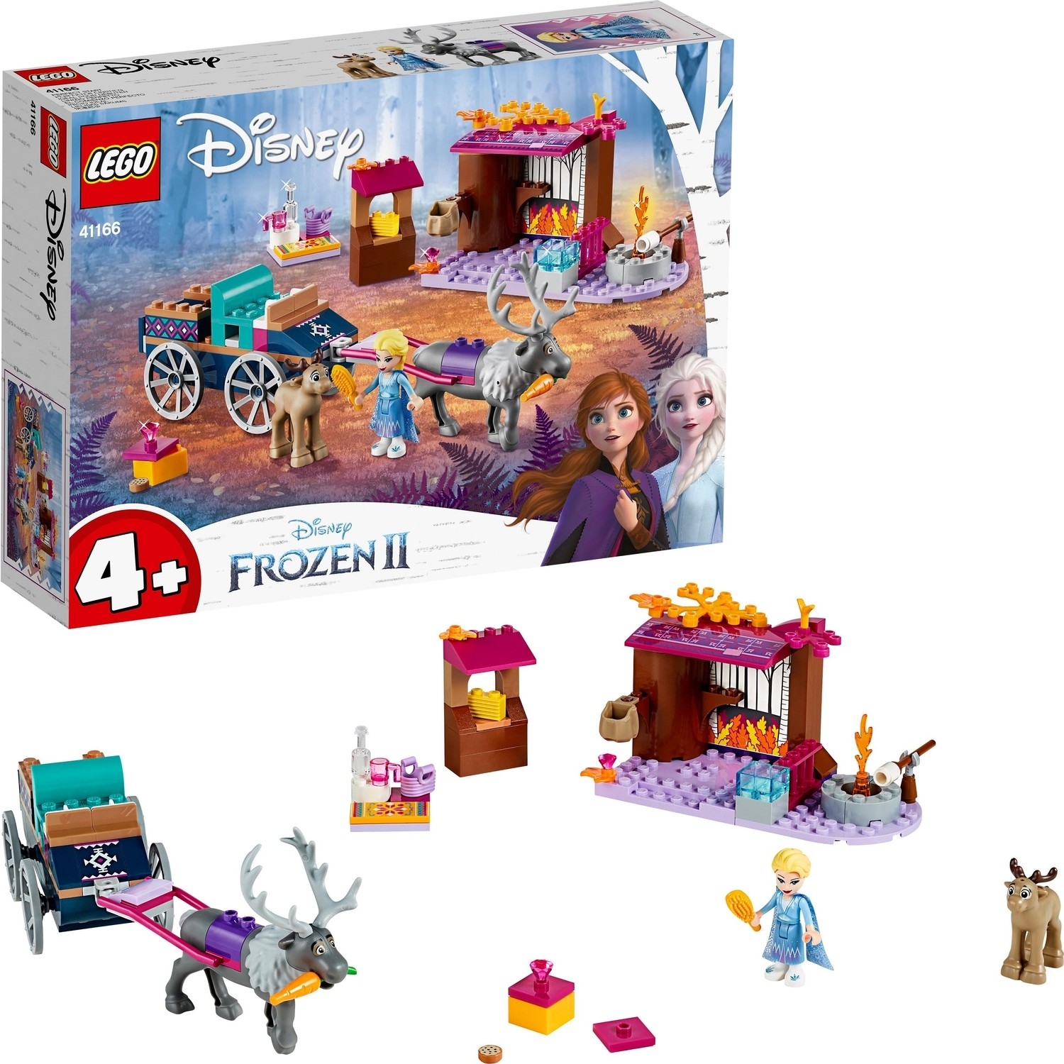LEGO® ǀ Disney Princess™ Karlar Ülkesi 2 Elsa’nın Vagon Macerası 41166