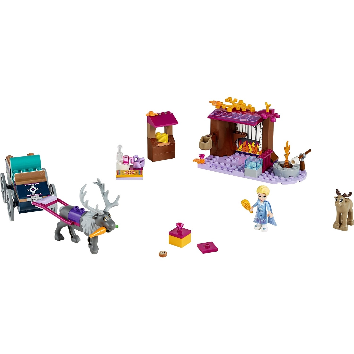 LEGO® ǀ Disney Princess™ Karlar Ülkesi 2 Elsa’nın Vagon Macerası 41166