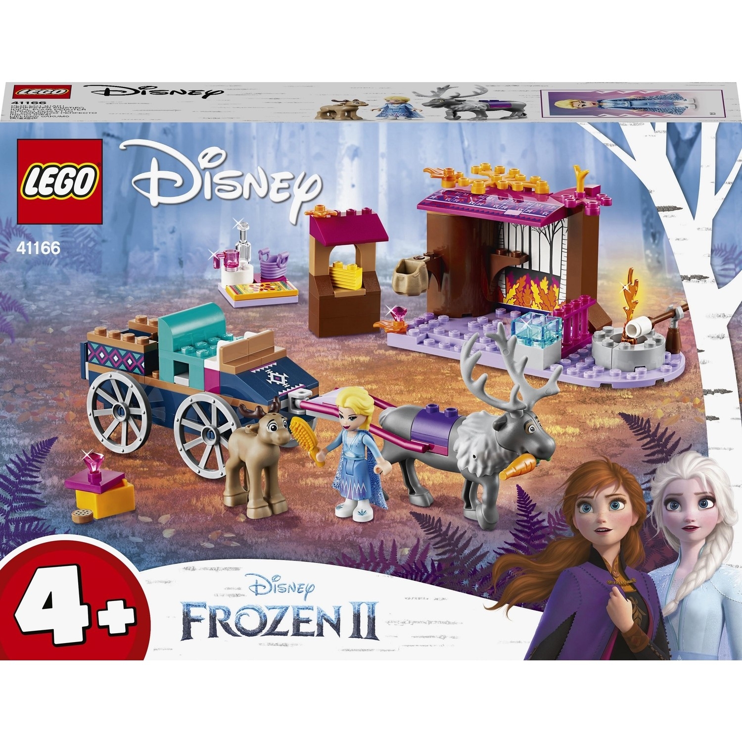 LEGO® ǀ Disney Princess™ Karlar Ülkesi 2 Elsa’nın Vagon Macerası 41166