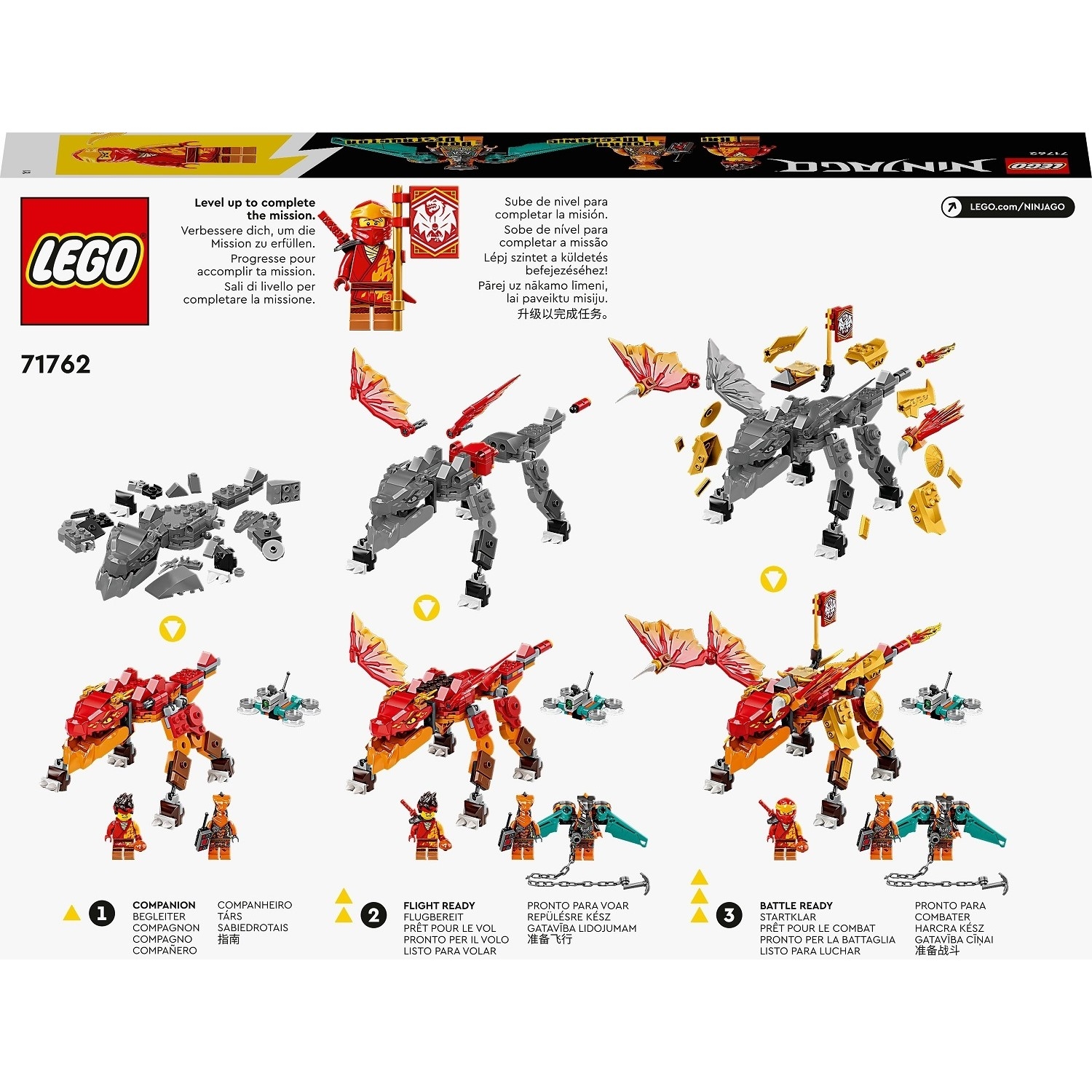 LEGO® Ninjago® Kai’nin Ateş Ejderhası Evo 71762