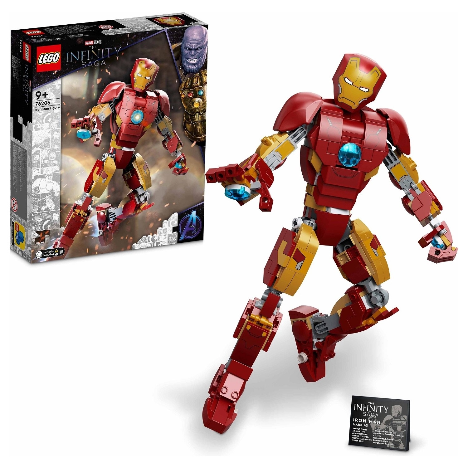 LEGO Marvel Iron Man Figürü 76206