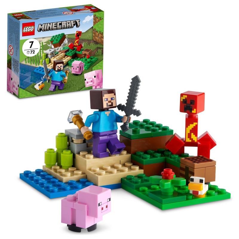 LEGO Minecraft Creeper Pususu 21177
