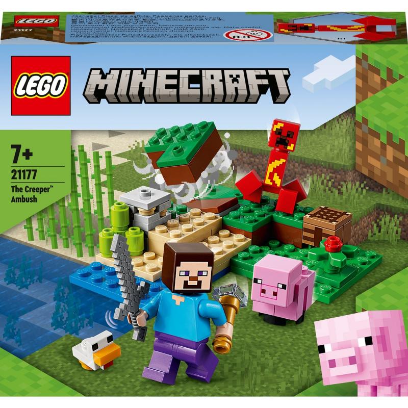 LEGO Minecraft Creeper Pususu 21177