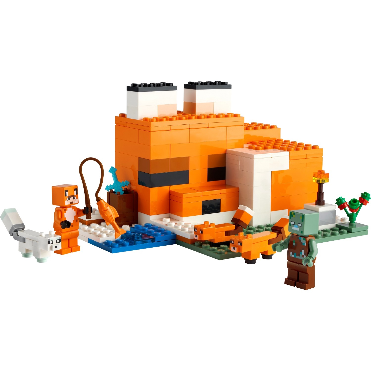 LEGO® Minecraft® Tilki Kulübesi 21178