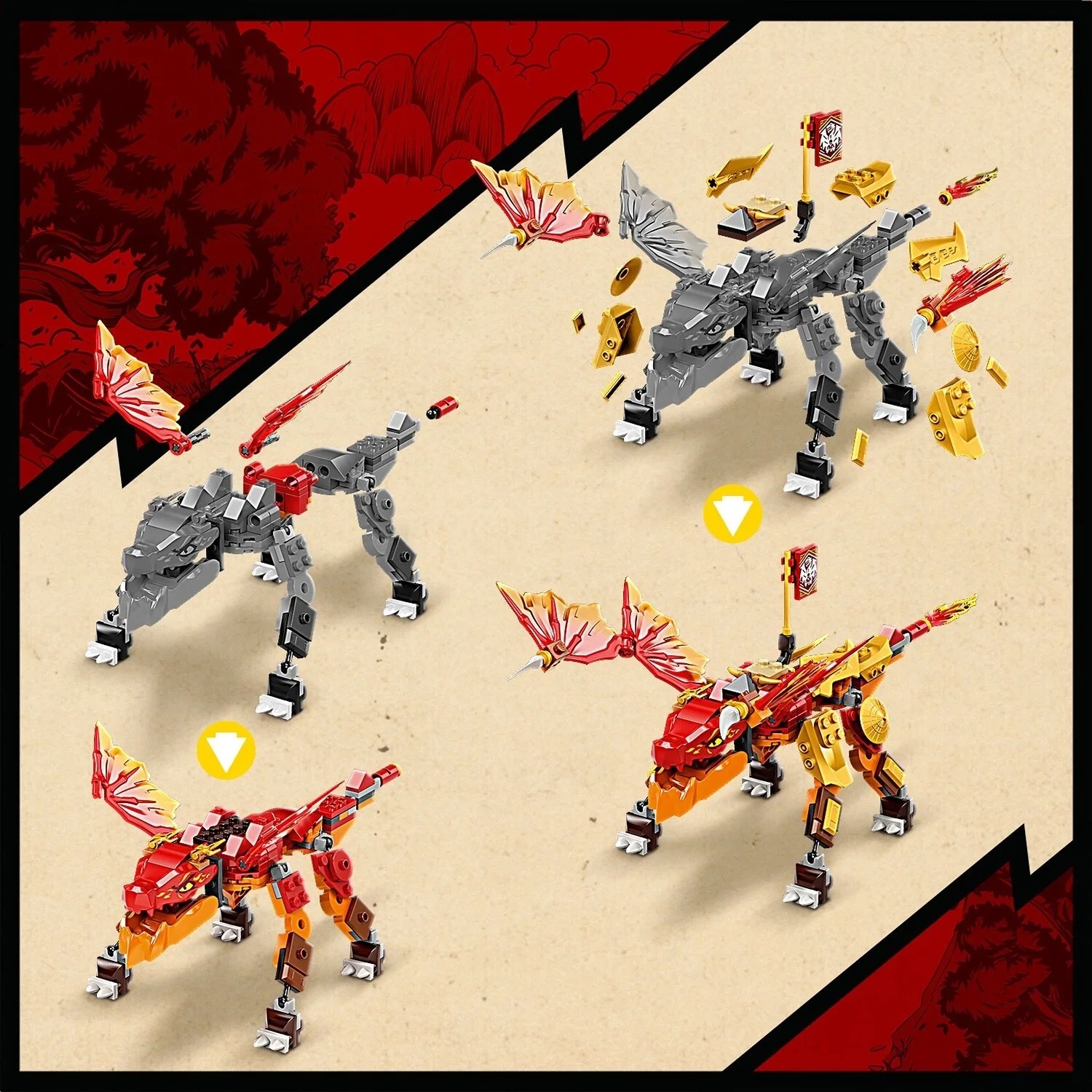 LEGO® Ninjago® Kai’nin Ateş Ejderhası Evo 71762