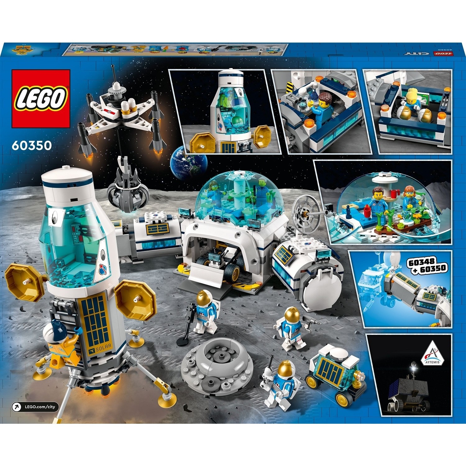 LEGO® City Ay Araştırma Üssü 60350