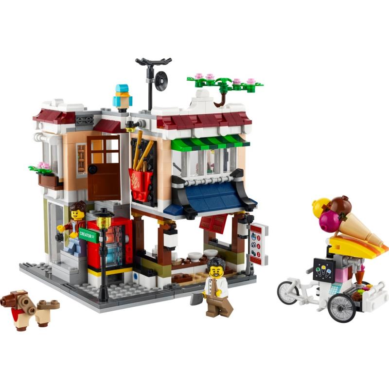 LEGO Creator 3’ü 1 Arada Şehir Merkezi Makarna Dükkanı 31131