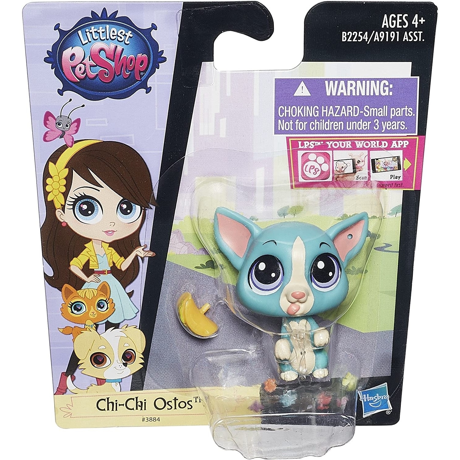 Littlest Pet Shop Tekli Miniş Chi-Chi Ostos