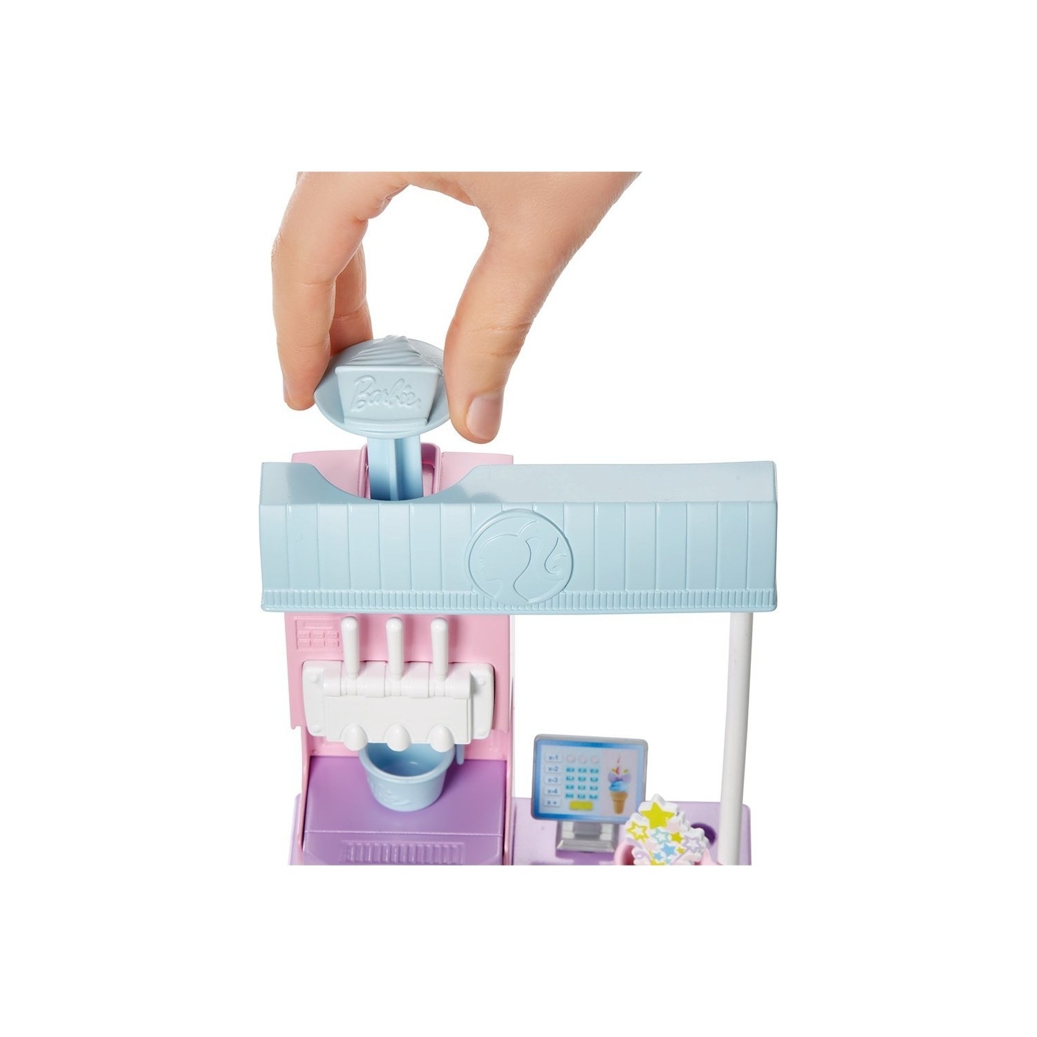 Barbie Dondurma Dükkanı Oyun Seti HCN46 