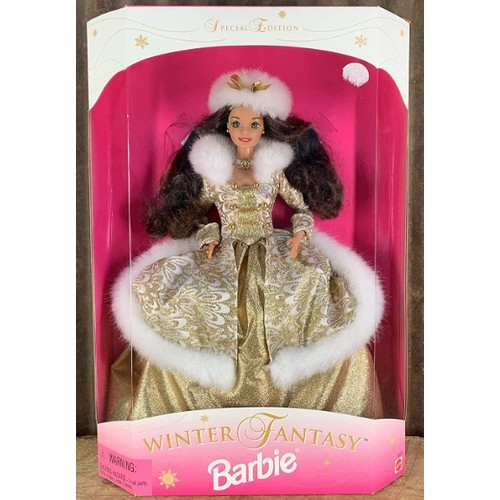 Barbie Winter Fantasy Mutlu Yıllar Bebeği 1995