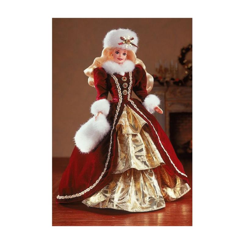 Barbie Special Edition Happy Holiday Mutlu Yıllar Bebeği 1996
