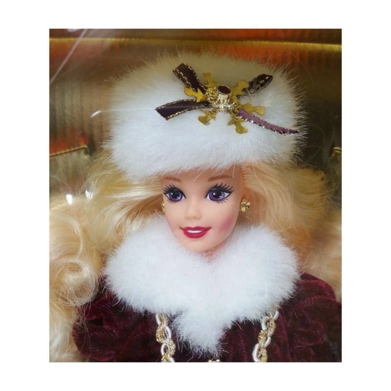Barbie Special Edition Happy Holiday Mutlu Yıllar Bebeği 1996