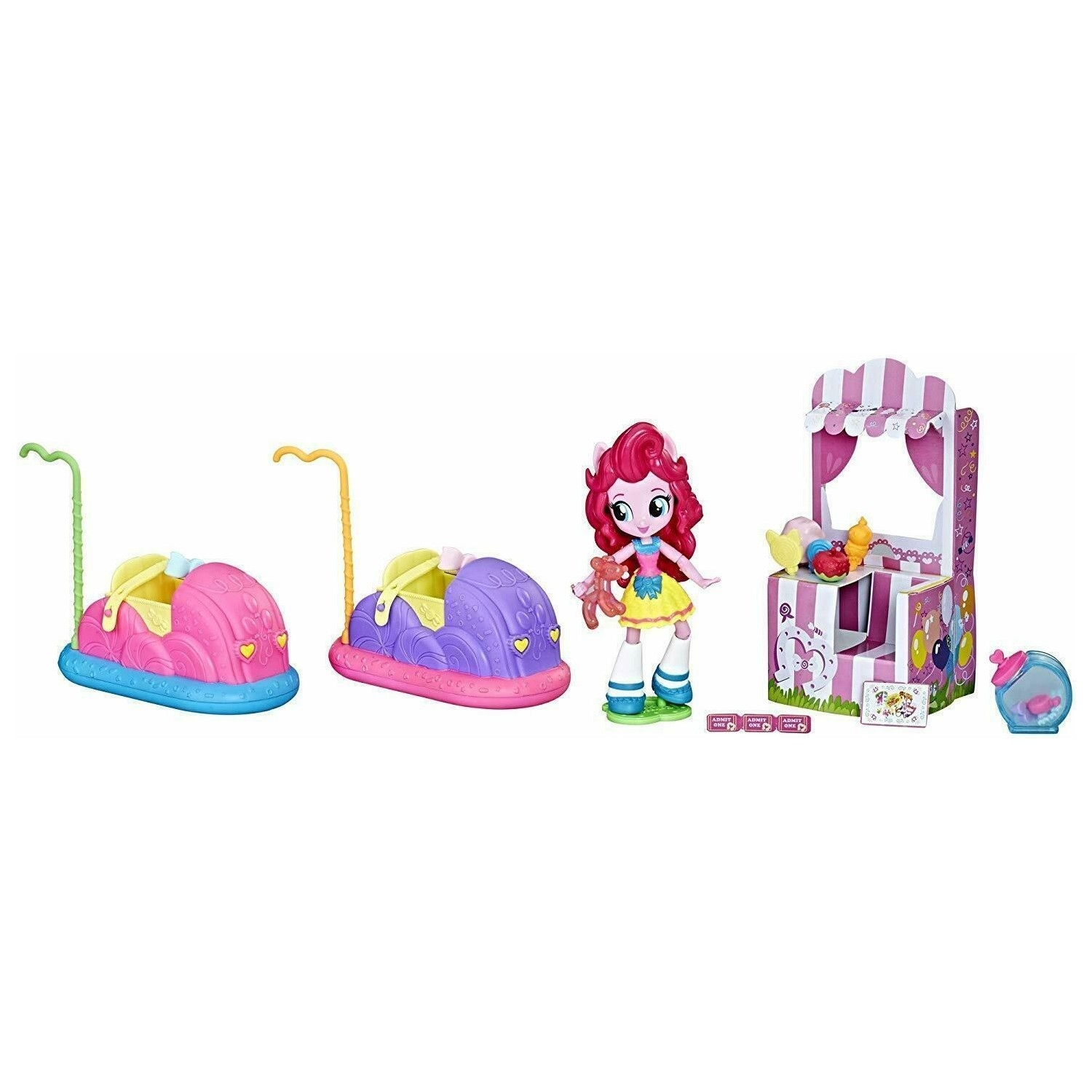 My Little Pony Equestria Girls Pinkie Pie Çarpışan Arabalar ve Şekerleme Eğlencesi