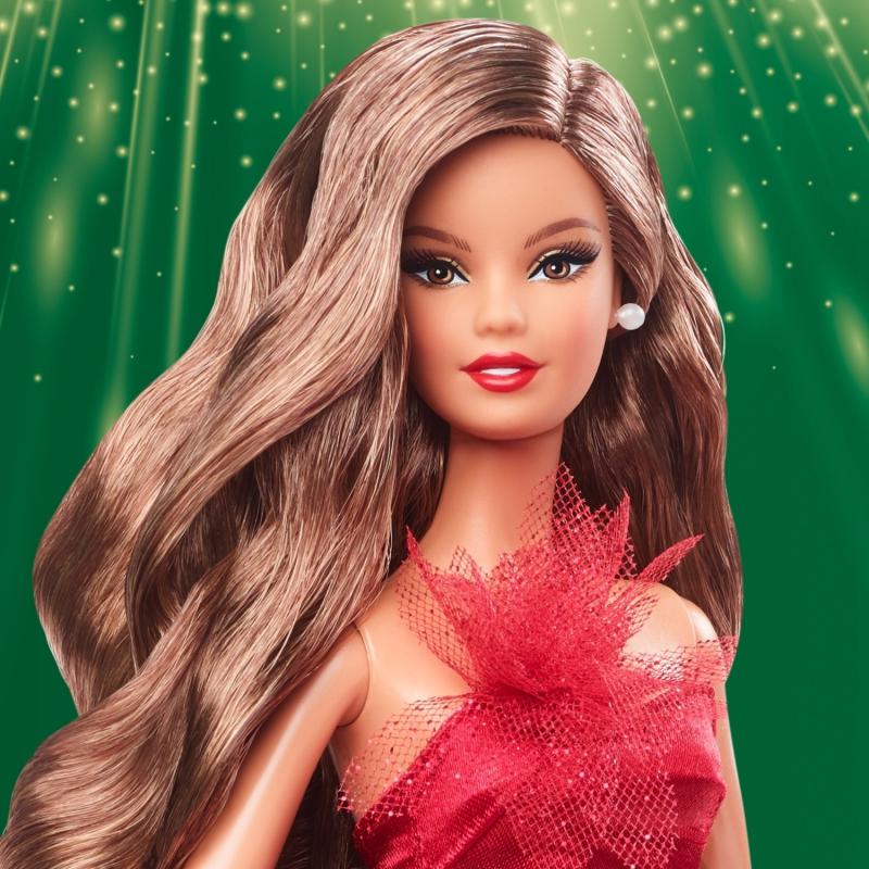 Barbie Mutlu Yıllar Bebeği Kumral HBY05
