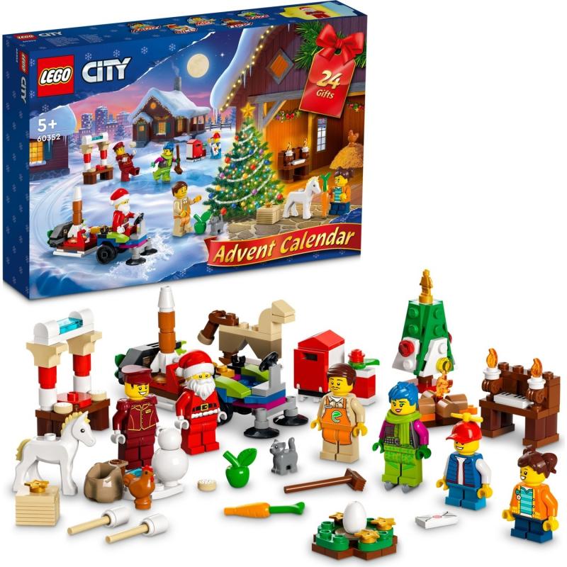 LEGO City Yılbaşı Takvimi Yapım Seti 60352