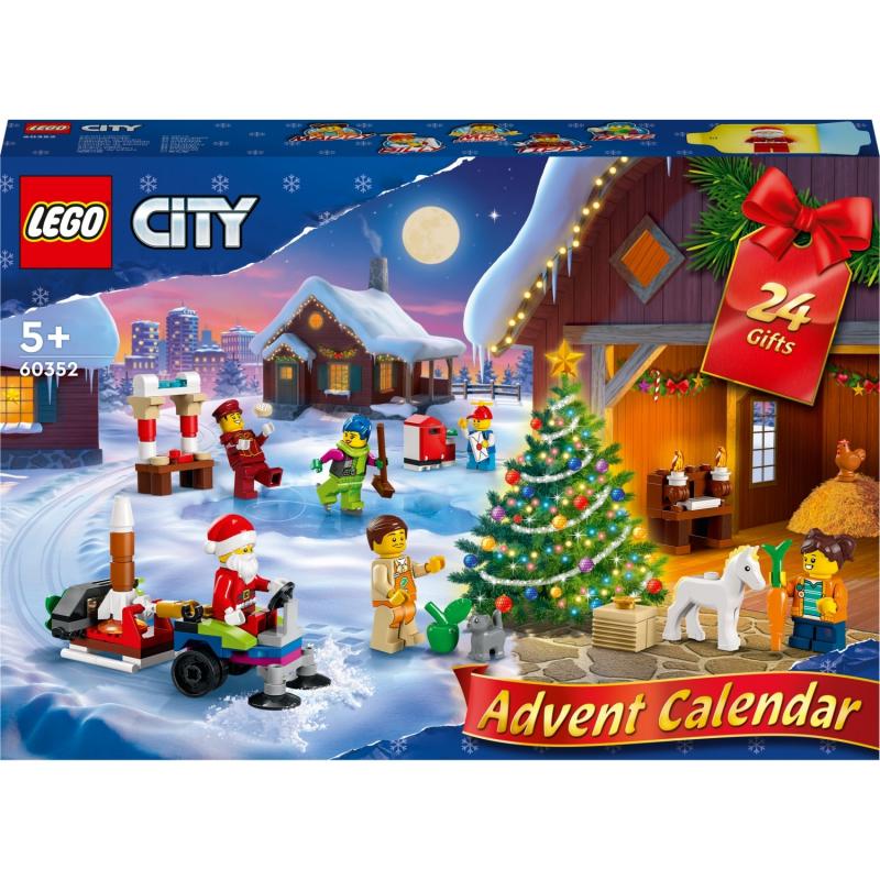 LEGO City Yılbaşı Takvimi Yapım Seti 60352