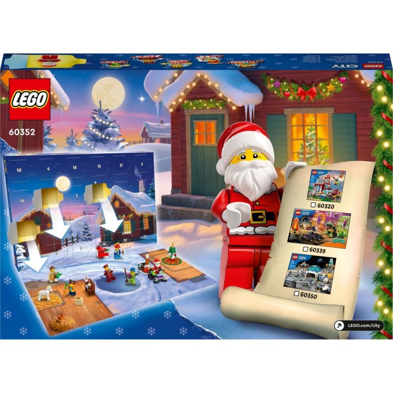 LEGO City Yılbaşı Takvimi Yapım Seti 60352