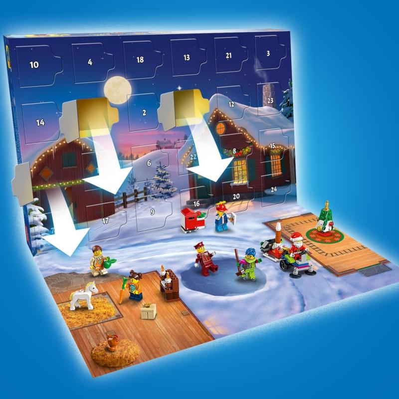 LEGO City Yılbaşı Takvimi Yapım Seti 60352