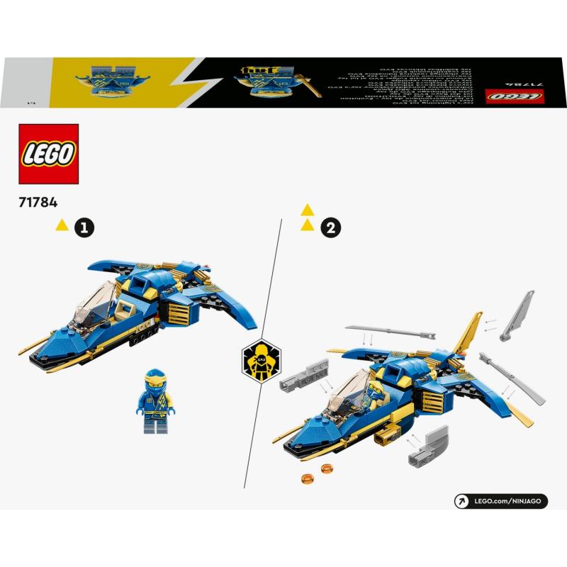 LEGO® Nınjago Jay’in Yıldırım Jeti Evo 71784