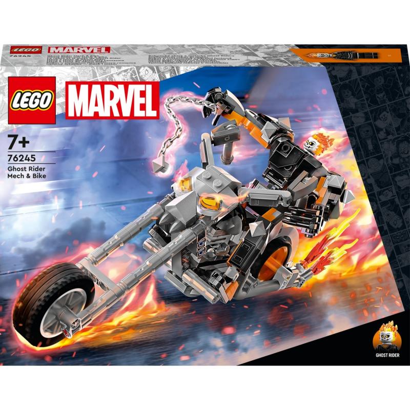 LEGO® Marvel Ghost Rider Robotu ve Motosikleti 76245 