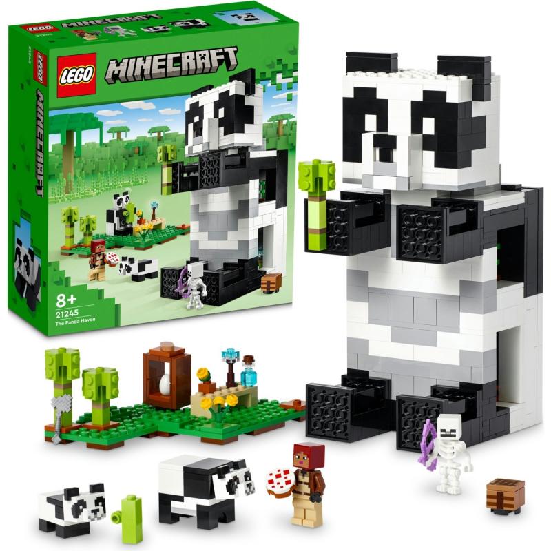 LEGO® Minecraft Panda Barınağı 21245
