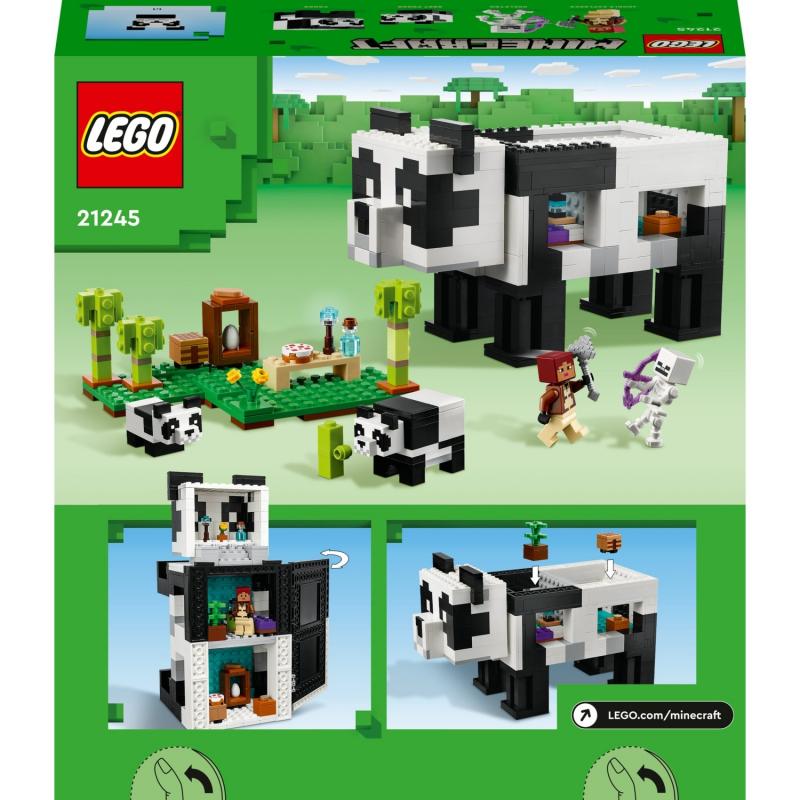 LEGO® Minecraft Panda Barınağı 21245