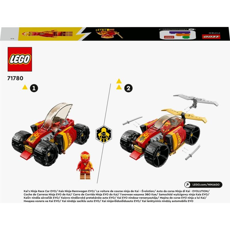 LEGO® Nınjago Kai’nin Ninja Yarış Arabası Evo 71780