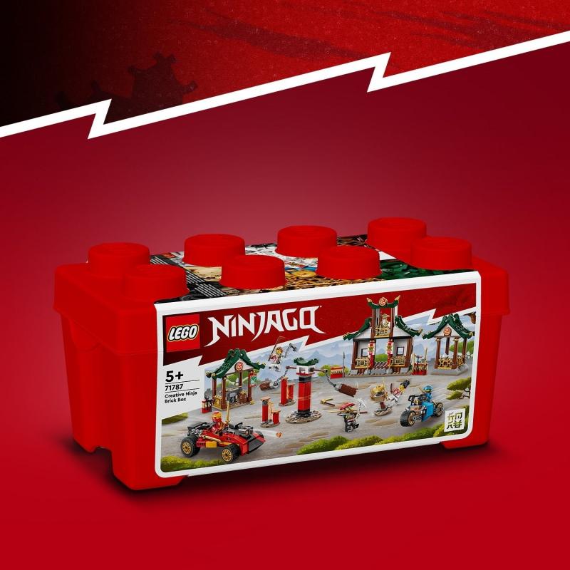 LEGO Ninjago Yaratıcı Ninja Yapım Parçası Kutusu 71787