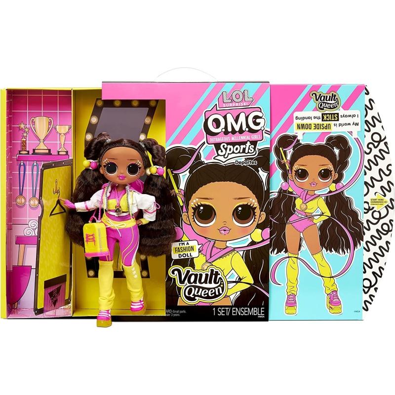 L.O.L. Sürpriz OMG Sports Vault Queen Jimnastikçi Moda Bebek
