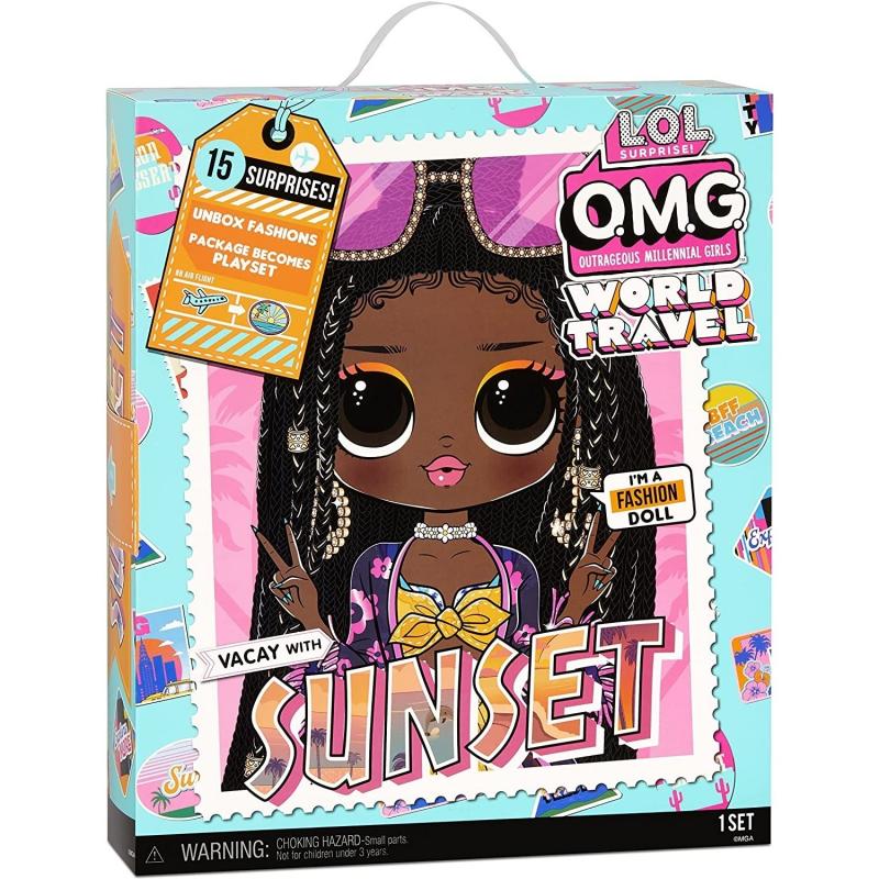 Lol Sürpriz Omg World Travel Sunset Moda Bebeği