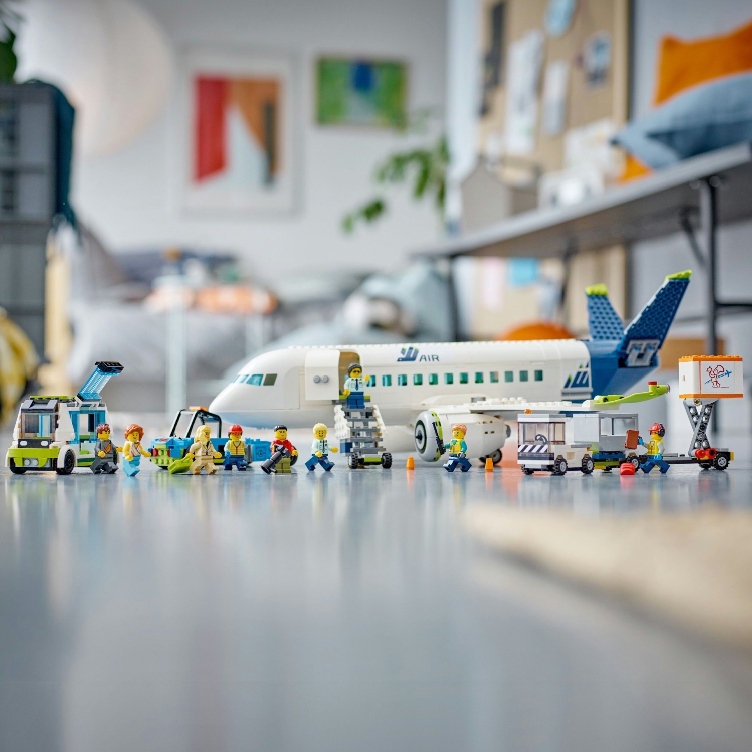 LEGO® City Yolcu Uçağı 60367 