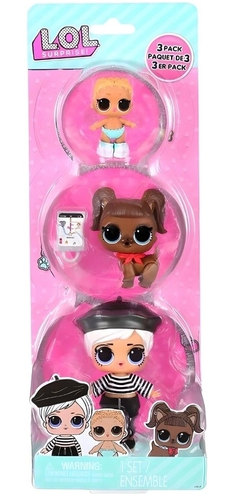 Lol Surprise Opp Tots Bebekler 3’lü Set 987888