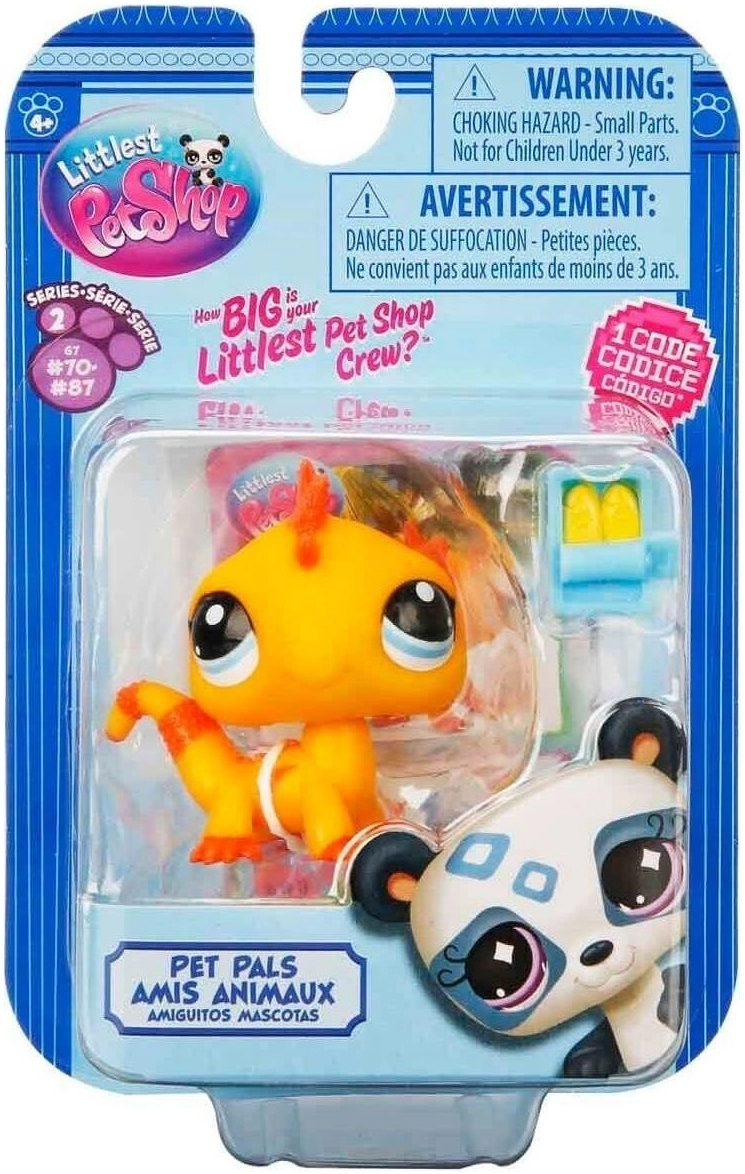 Littlest Pet Shop Minişler Tekli Paket S2 - 83 Iguana 