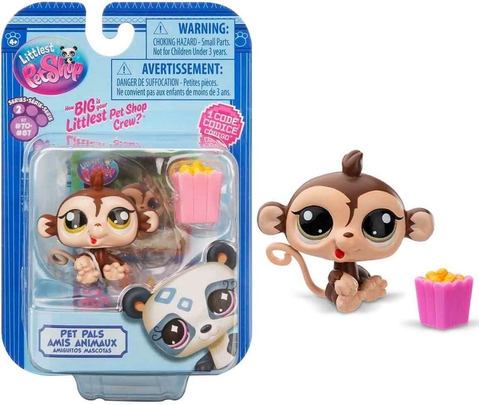Littlest Pet Shop Minişler Tekli Paket S2 - 85 Maymun