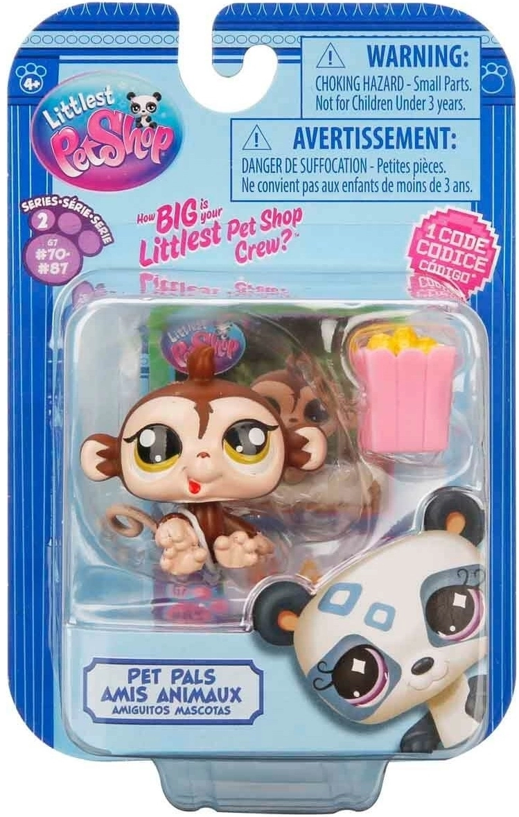 Littlest Pet Shop Minişler Tekli Paket S2 - 85 Maymun