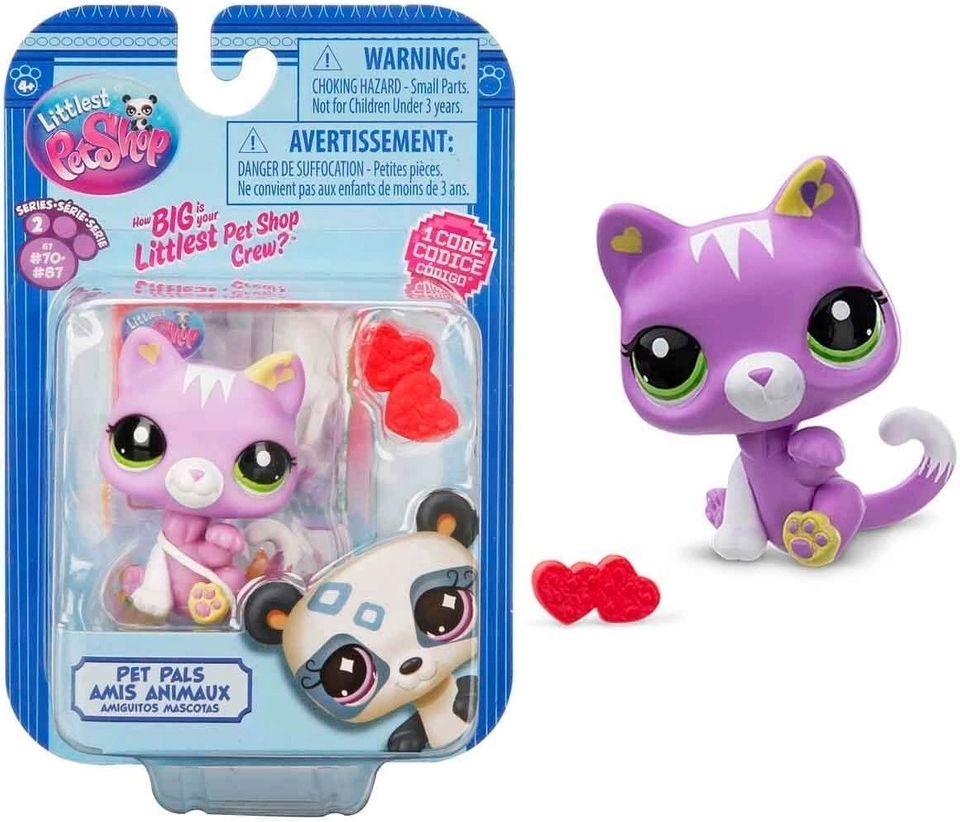 Littlest Pet Shop Minişler Tekli Paket S2 - 74 Kedi