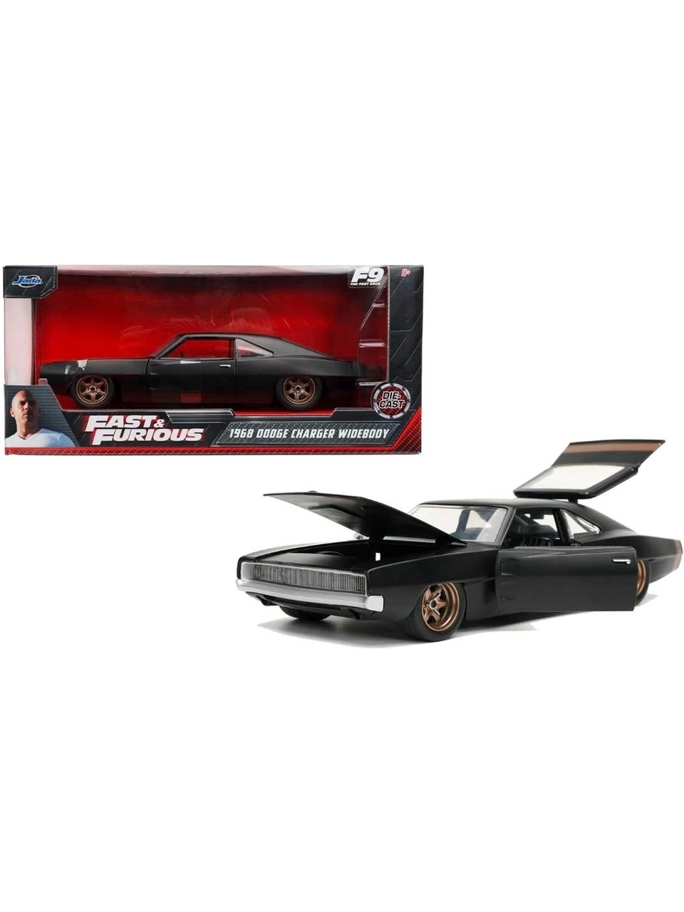 Jada Hızlı ve Öfkeli Fast & Furious, 1968 Dodge Charger 1:24 253203075